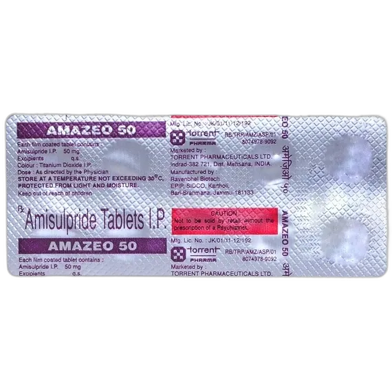 amazeo 50mg tablet 10's